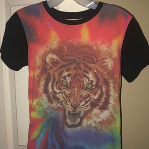 Exotic Wildlife Pride Tie-Dye Short Sleeve
